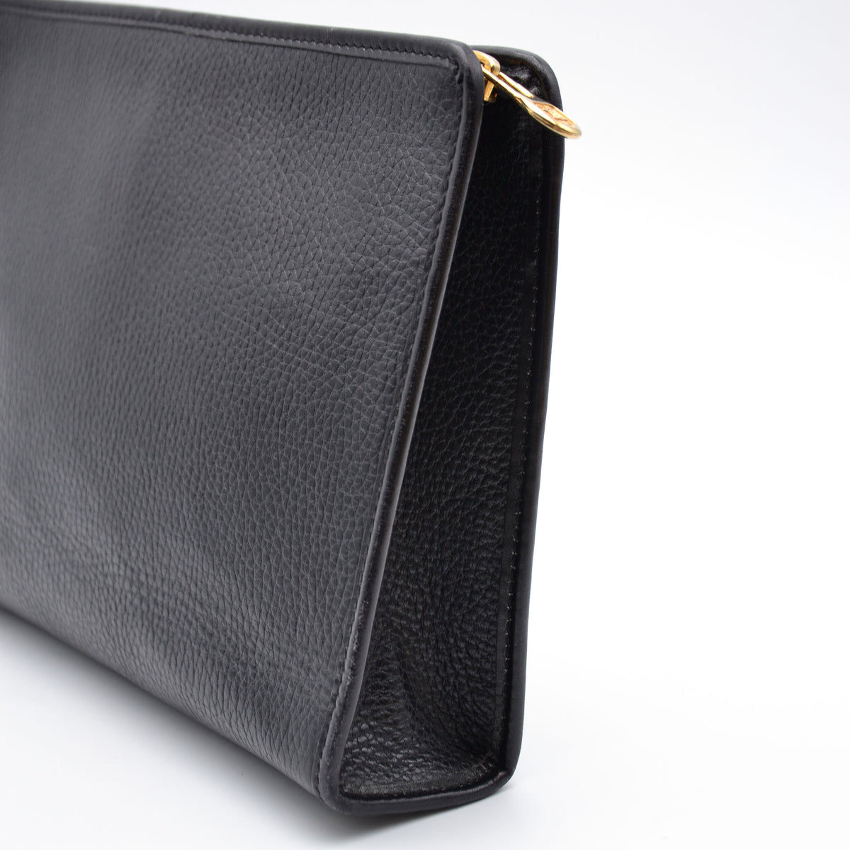 Pochette Céline Cuir Grainé Noir
