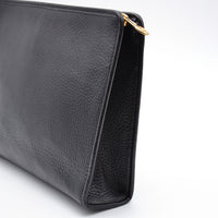 Pochette Céline Cuir Grainé Noir