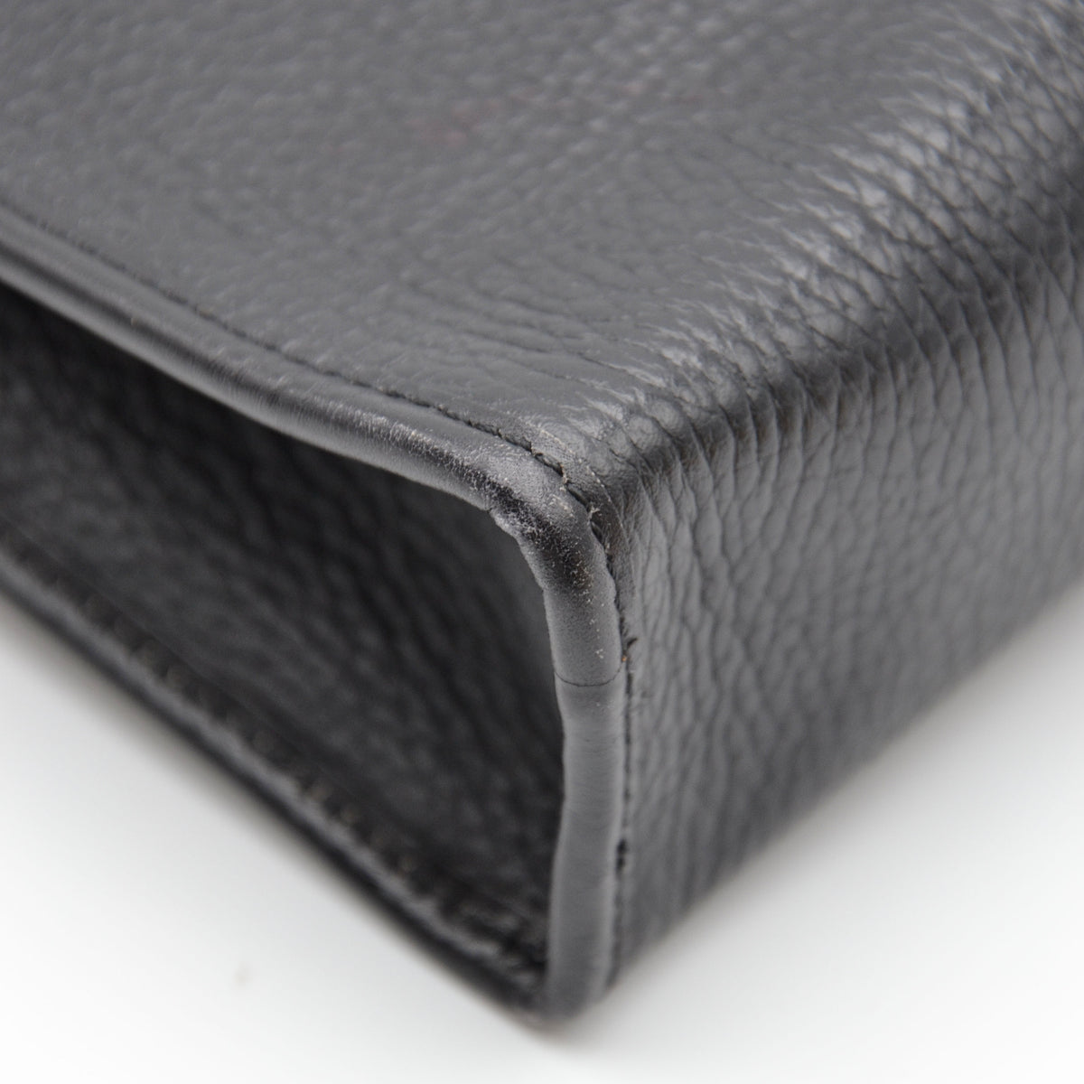 Pochette Céline Cuir Grainé Noir