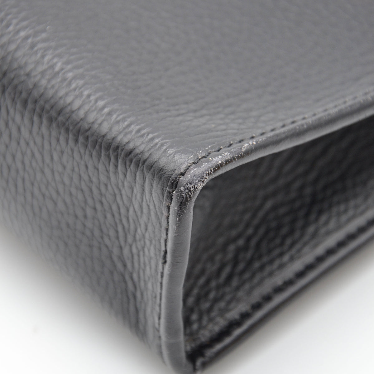 Pochette Céline Cuir Grainé Noir
