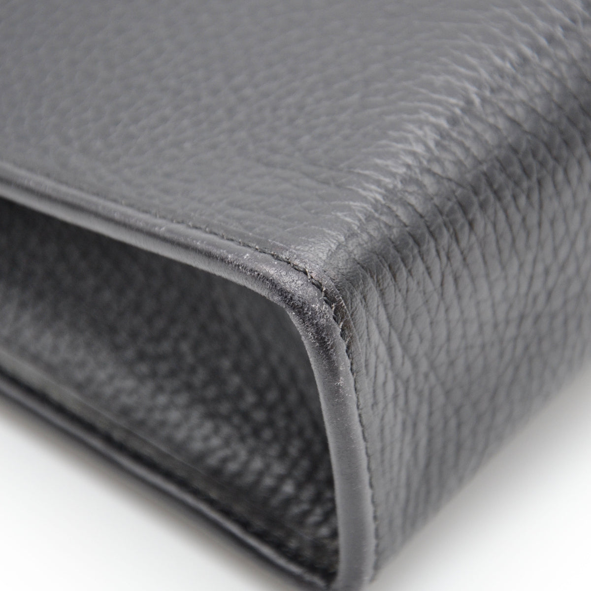 Pochette Céline Cuir Grainé Noir