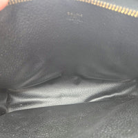 Pochette Céline Cuir Grainé Noir