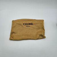 Pochette Céline Cuir Grainé Noir