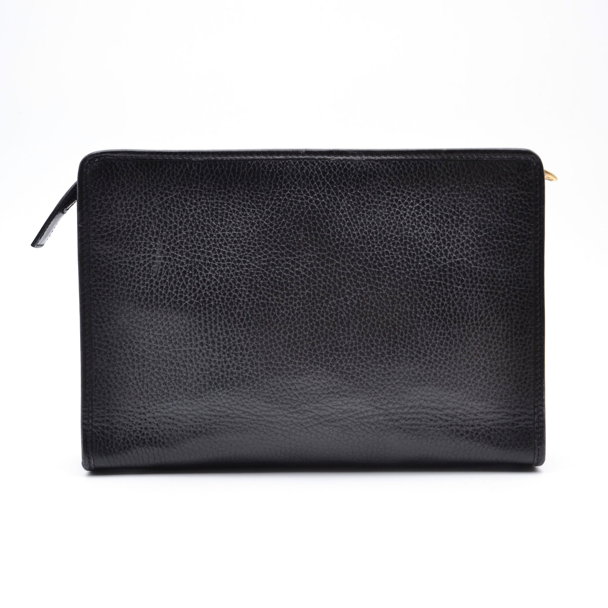 Pochette Céline Cuir Grainé Noir