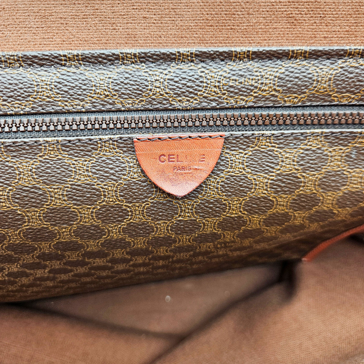 Céline Cabas Vintage Macadam