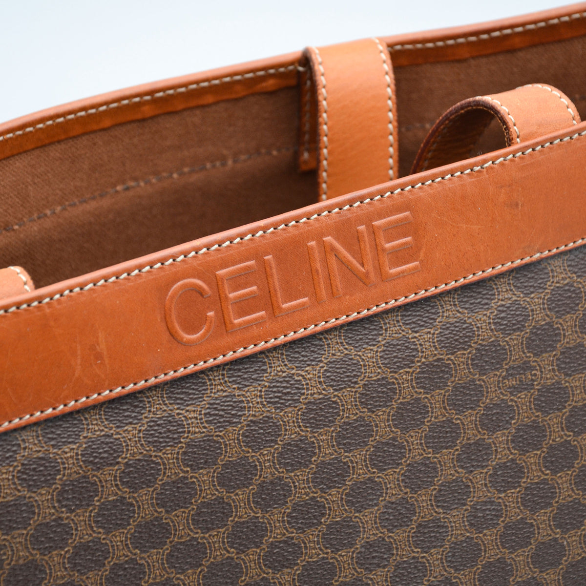 Céline Cabas Vintage Macadam