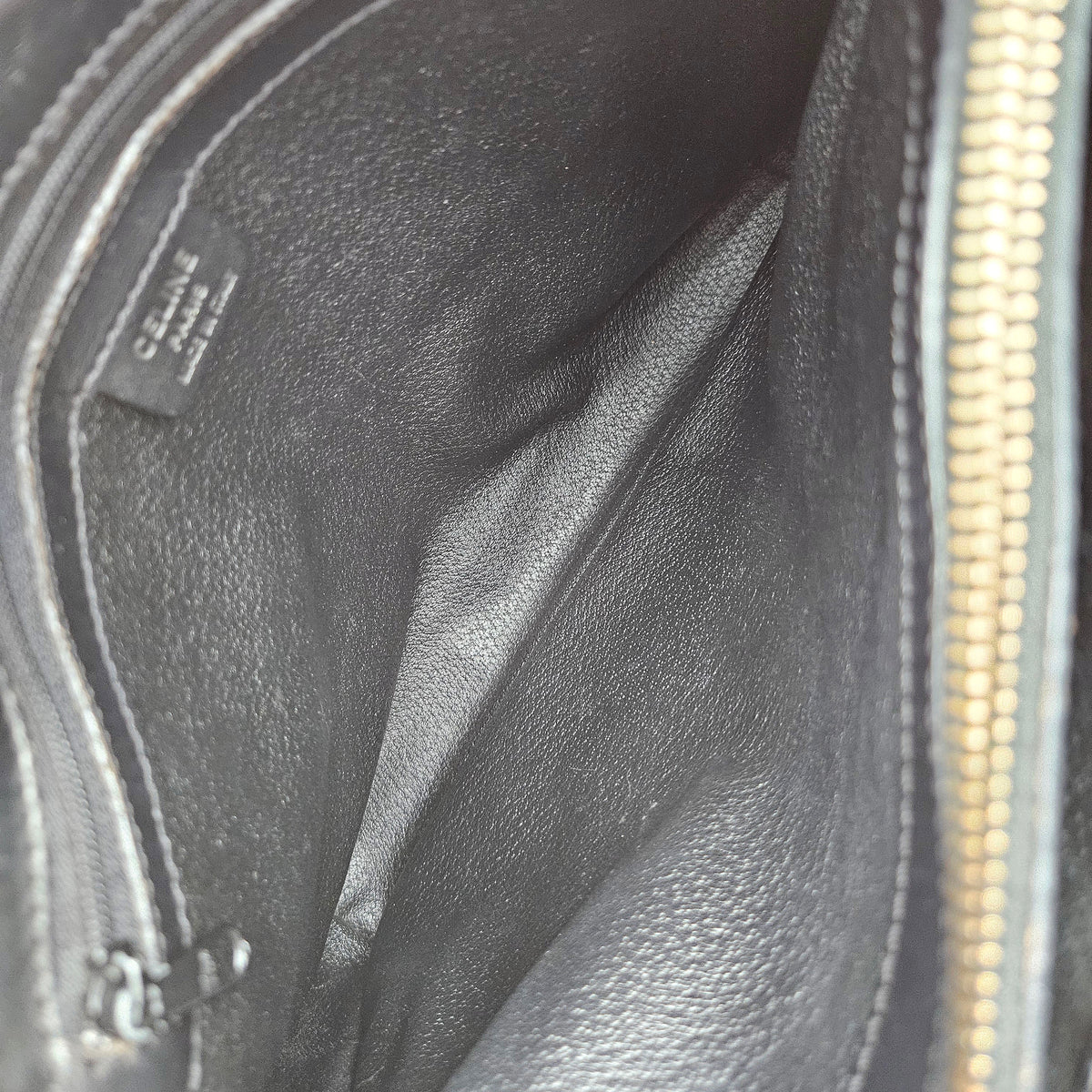 Céline Tote Vintage Macadam noir