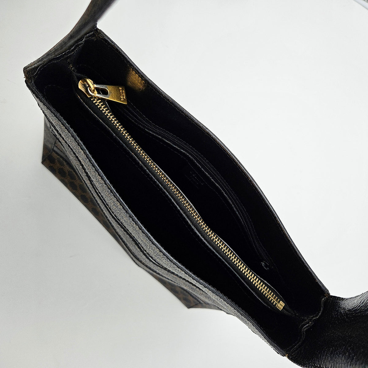 Céline Tote Vintage Macadam noir