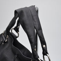 Sac Céline cuir grainé noir