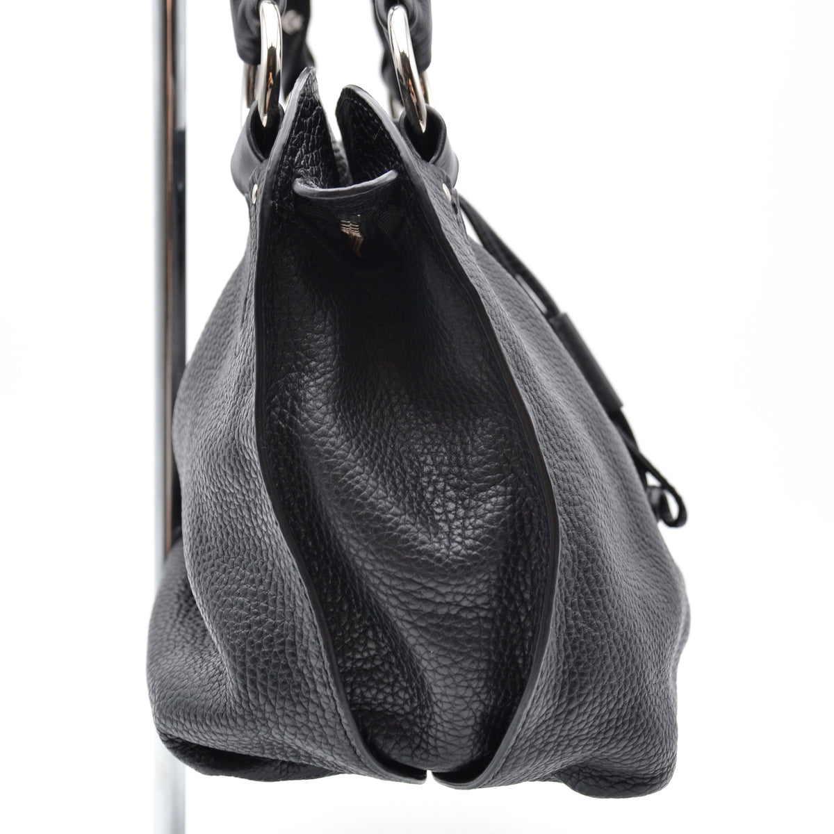 Sac Céline cuir grainé noir
