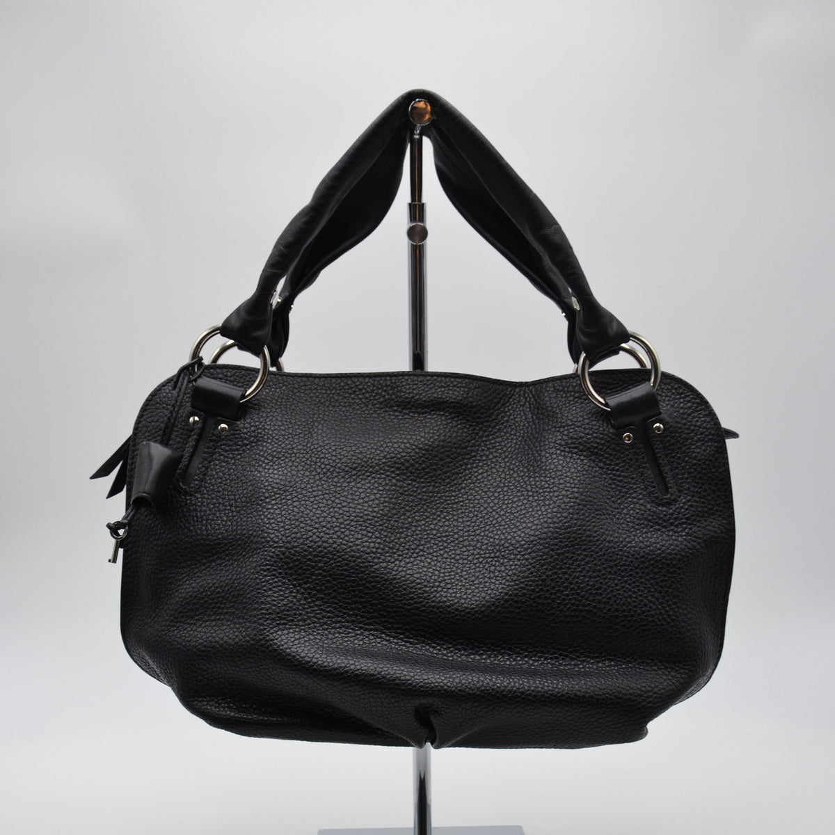 Sac Céline cuir grainé noir