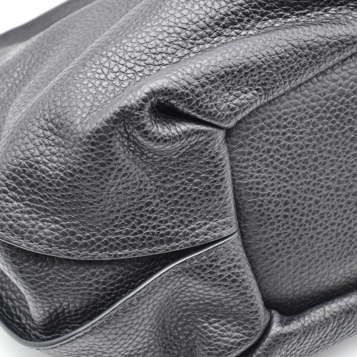 Sac Céline cuir grainé noir