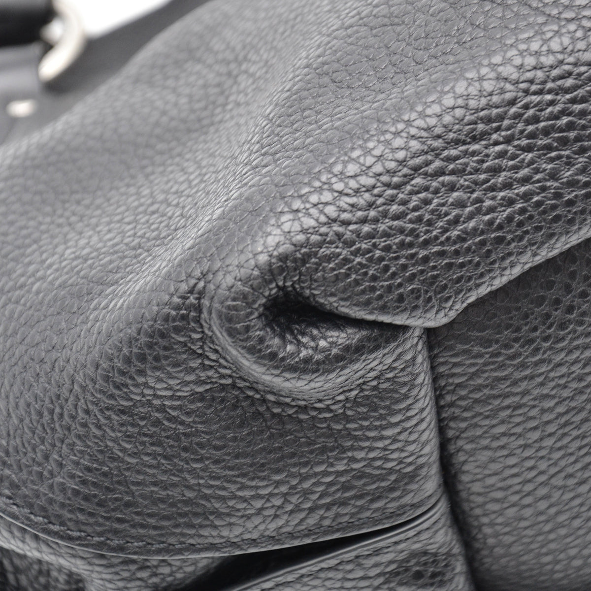 Sac Céline cuir grainé noir