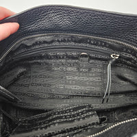 Sac Céline cuir grainé noir