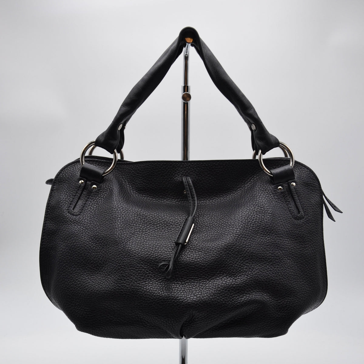 Sac Céline cuir grainé noir