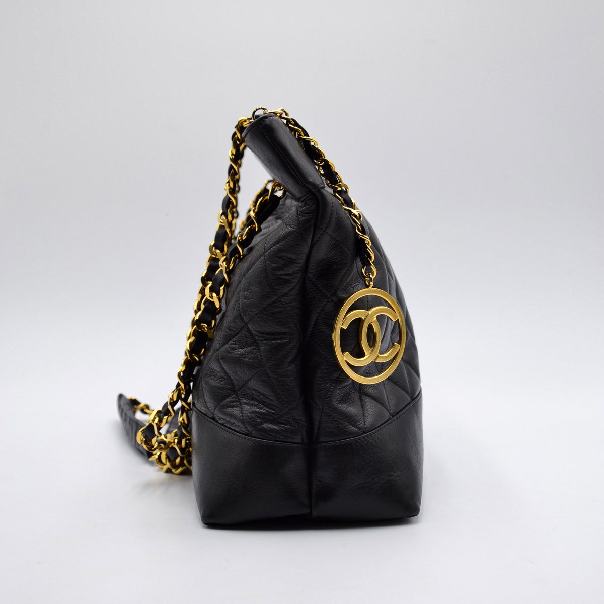Chanel Tote Vintage Circle Coco Charm