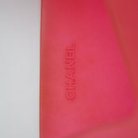 Cabas Chanel Vintage Jelly Rubber Rose