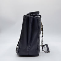 Cabas Chanel CC Caviar Matelassé Bleu Marine
