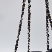 Cabas Chanel CC Caviar Matelassé Bleu Marine