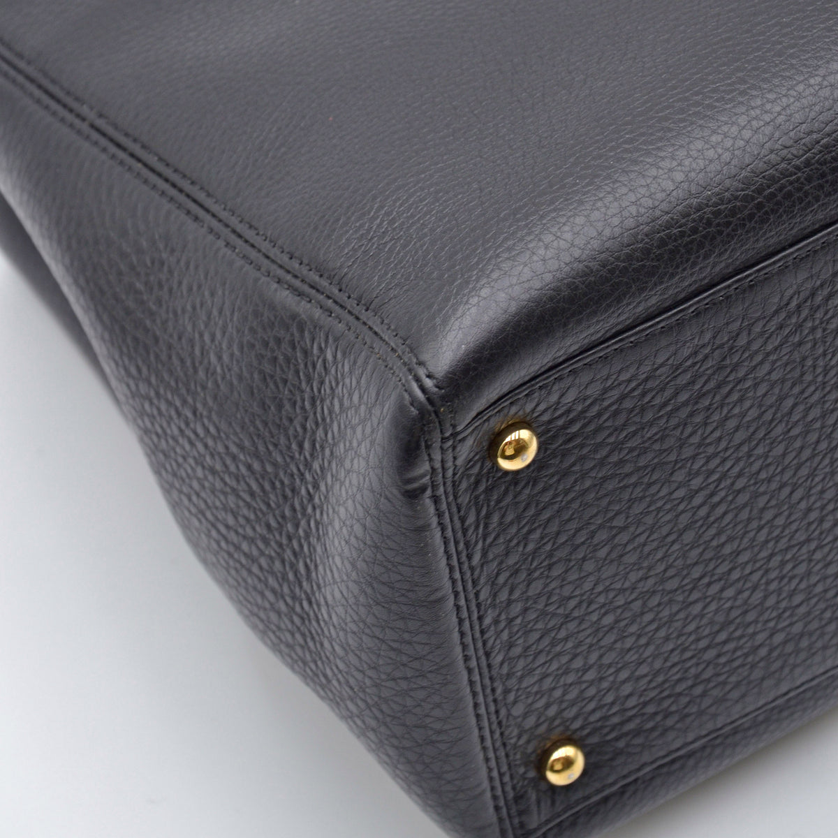 Sac Chanel Cerf Executive Tote Cuir Grainé Noir
