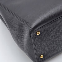 Sac Chanel Cerf Executive Tote Cuir Grainé Noir