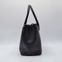 Sac Chanel Cerf Executive Tote Cuir Grainé Noir