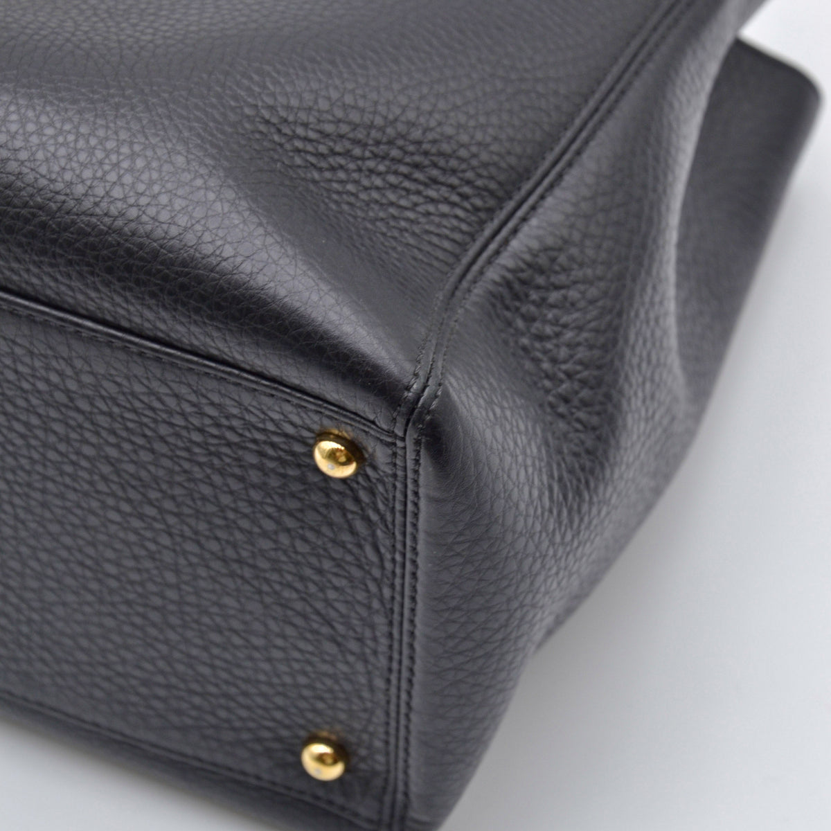 Sac Chanel Cerf Executive Tote Cuir Grainé Noir