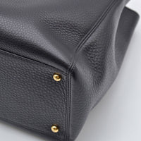 Sac Chanel Cerf Executive Tote Cuir Grainé Noir