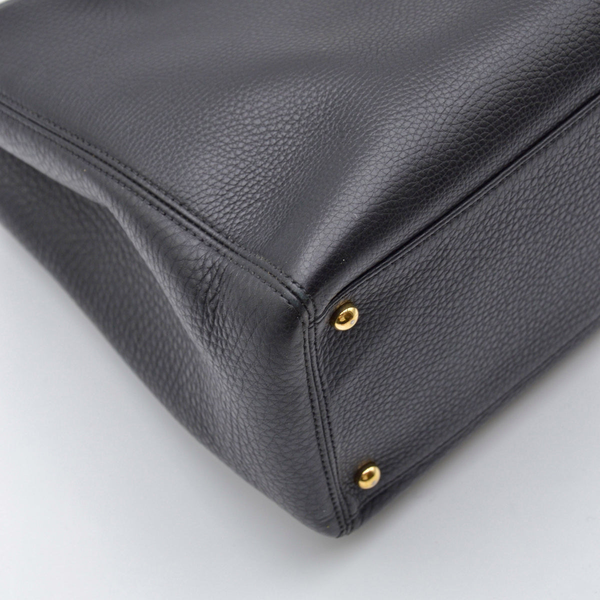 Sac Chanel Cerf Executive Tote Cuir Grainé Noir