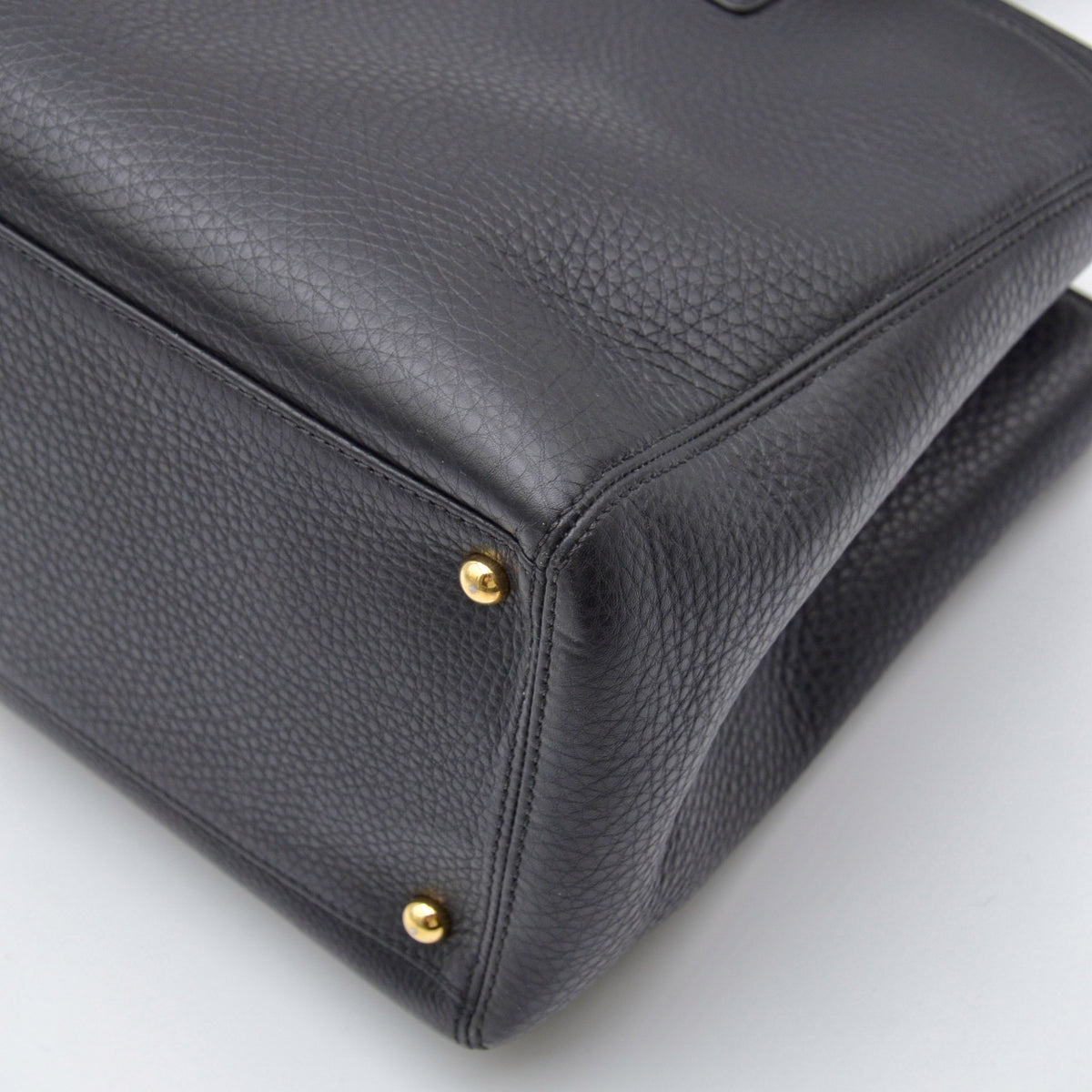 Sac Chanel Cerf Executive Tote Cuir Grainé Noir
