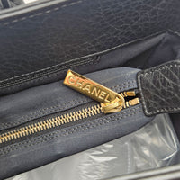 Sac Chanel Cerf Executive Tote Cuir Grainé Noir