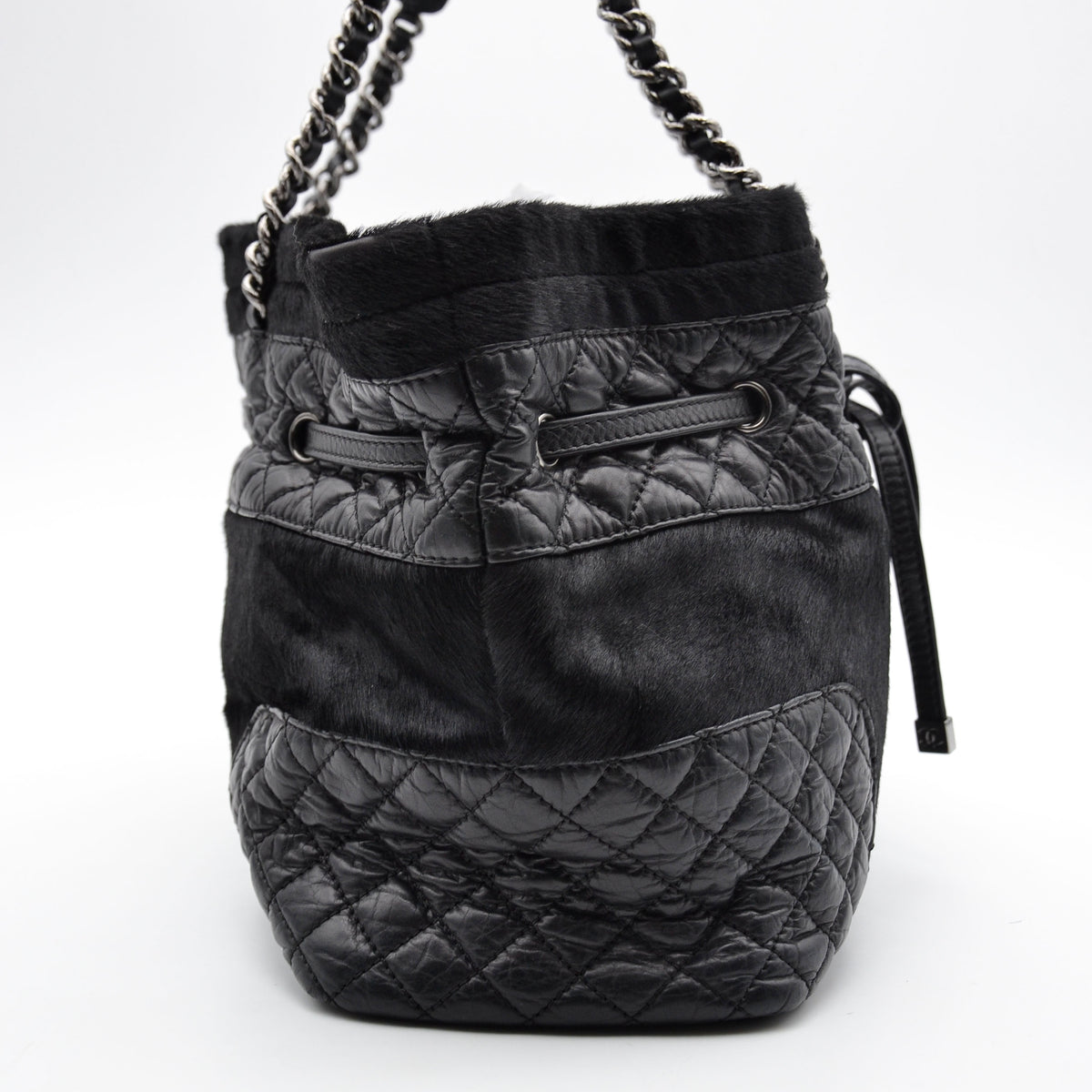 Chanel Tote Vintage Pony Hair Noir