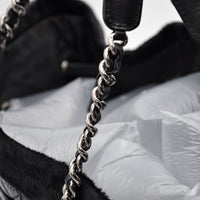 Chanel Tote Vintage Pony Hair Noir