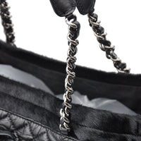 Chanel Tote Vintage Pony Hair Noir