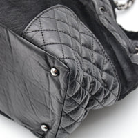 Chanel Tote Vintage Pony Hair Noir