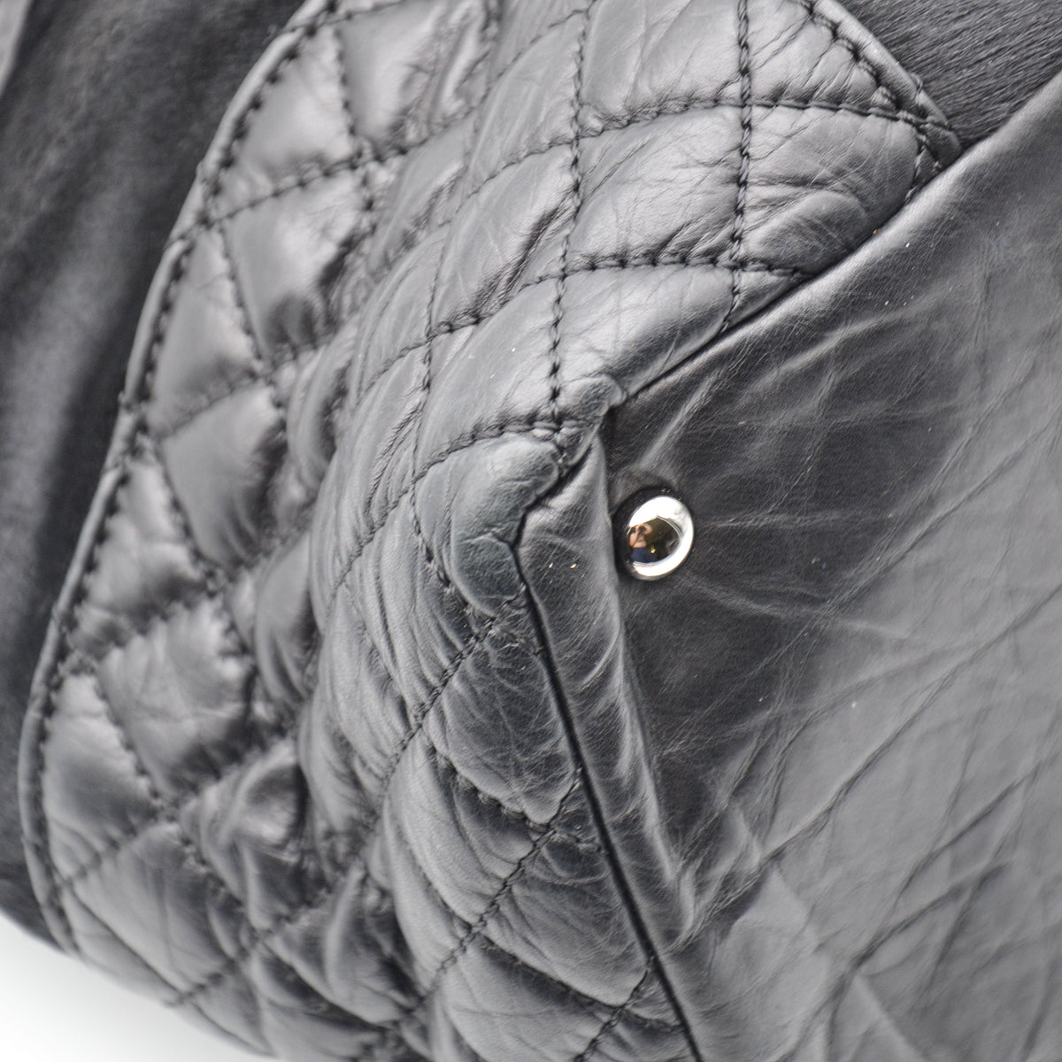 Chanel Tote Vintage Pony Hair Noir