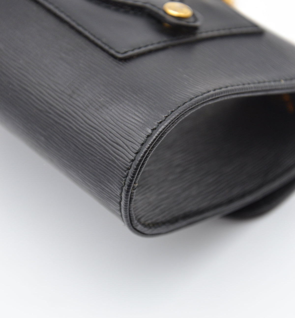 Mini Sac Chloé Noir Cuir Grainé Chaîne Dorée