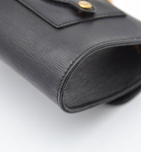 Mini Sac Chloé Noir Cuir Grainé Chaîne Dorée