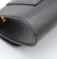 Mini Sac Chloé Noir Cuir Grainé Chaîne Dorée
