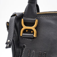 Sac Marcie Chloé Vintage Cuir Noir