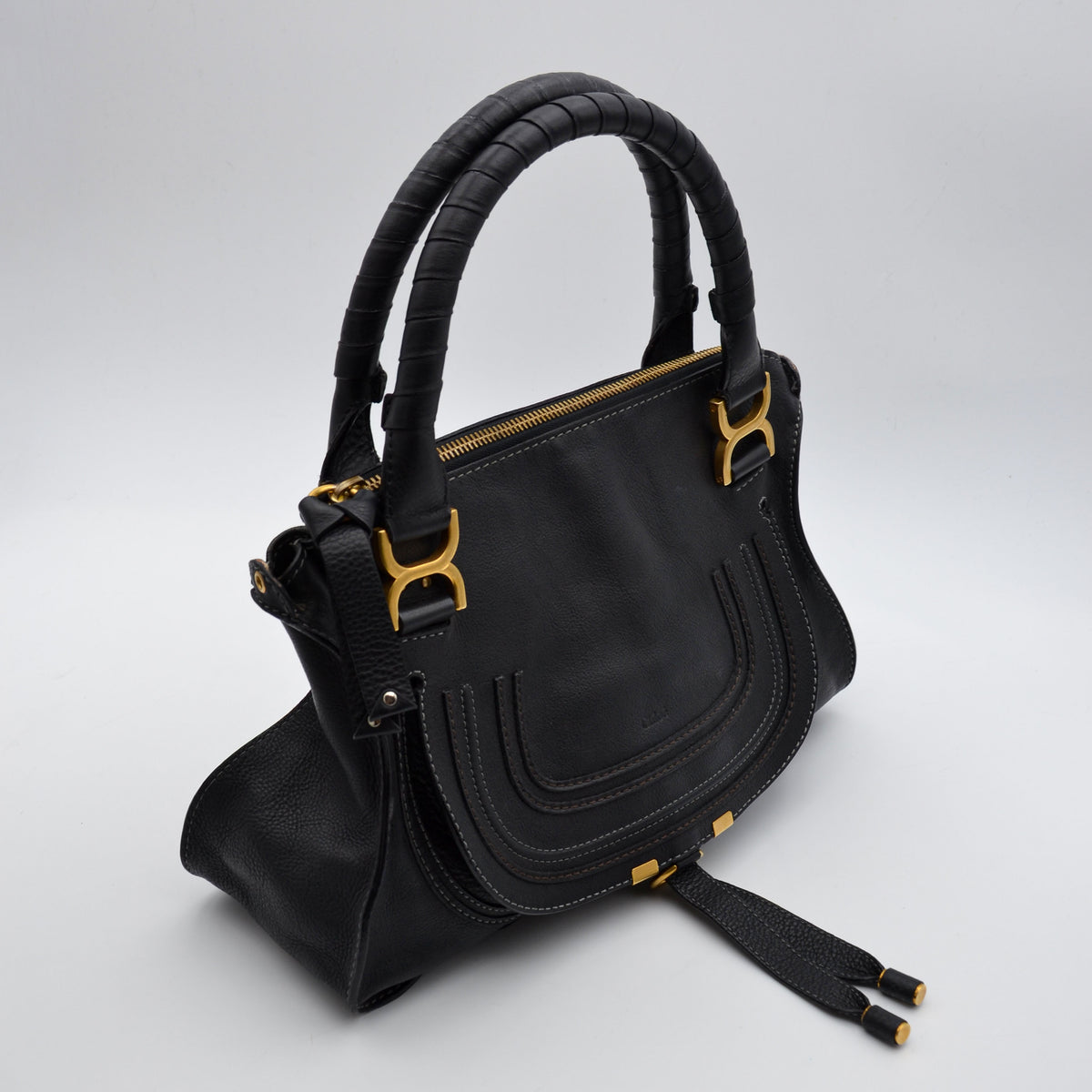 Sac Marcie Chloé Vintage Cuir Noir