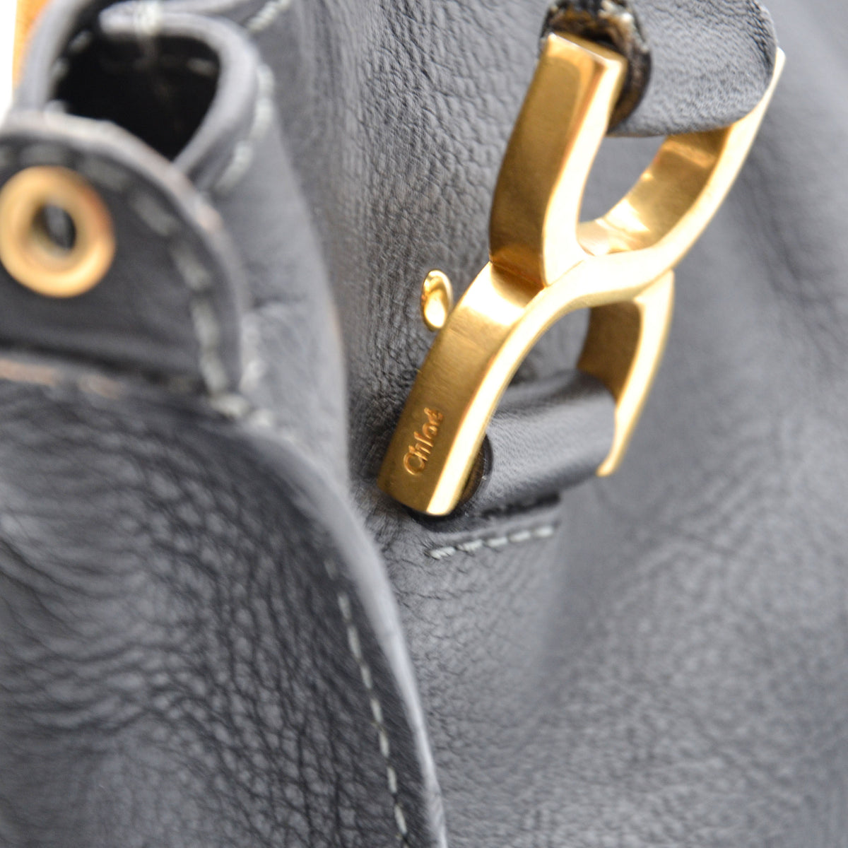 Sac Marcie Chloé Vintage Cuir Noir