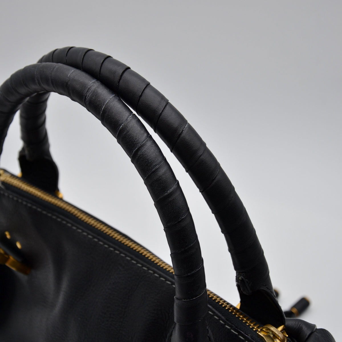 Sac Marcie Chloé Vintage Cuir Noir