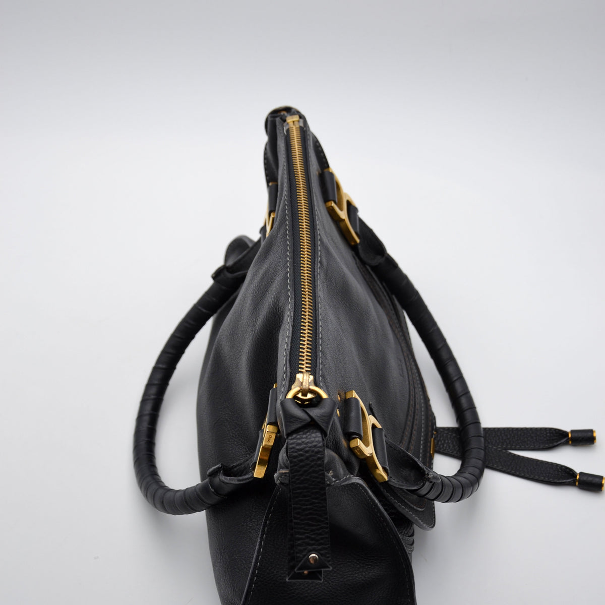 Sac Marcie Chloé Vintage Cuir Noir