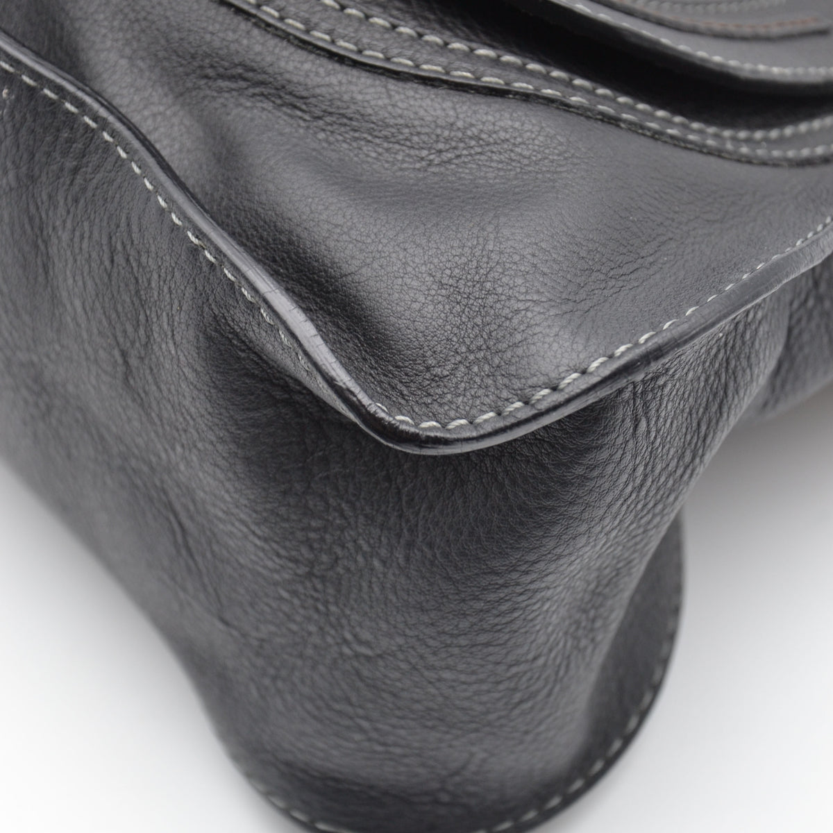 Sac Marcie Chloé Vintage Cuir Noir