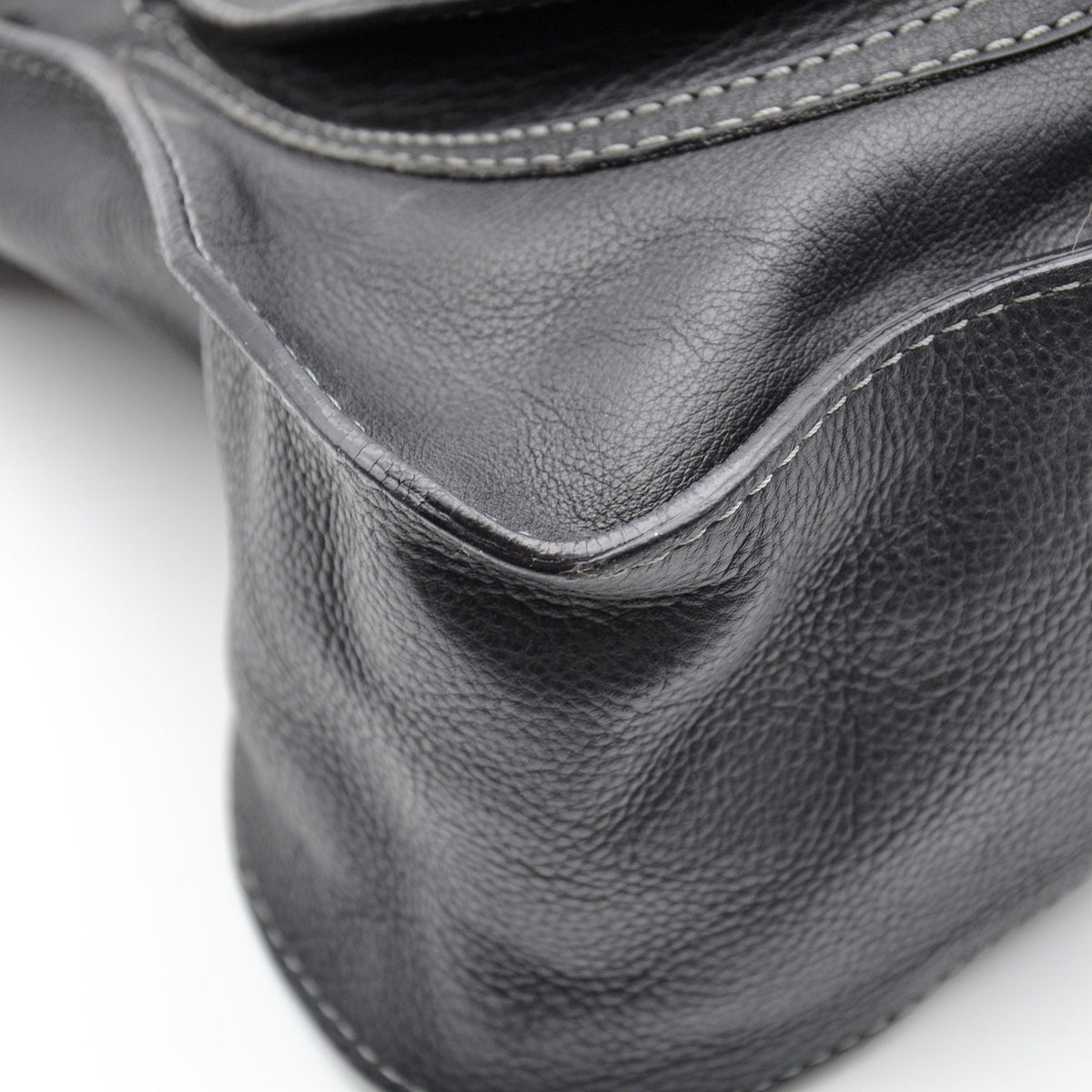 Sac Marcie Chloé Vintage Cuir Noir