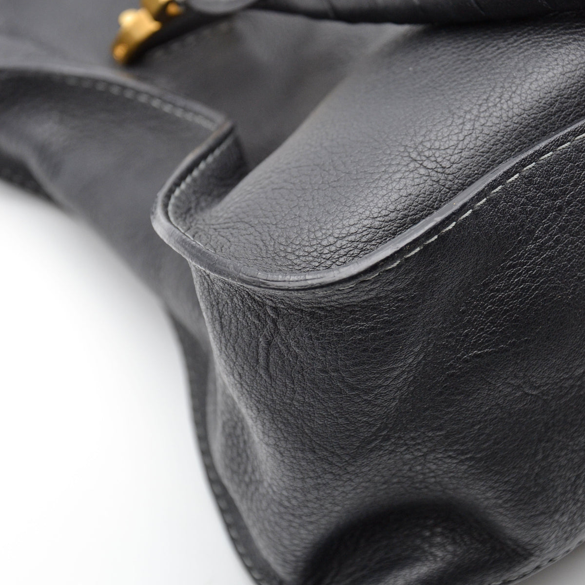 Sac Marcie Chloé Vintage Cuir Noir