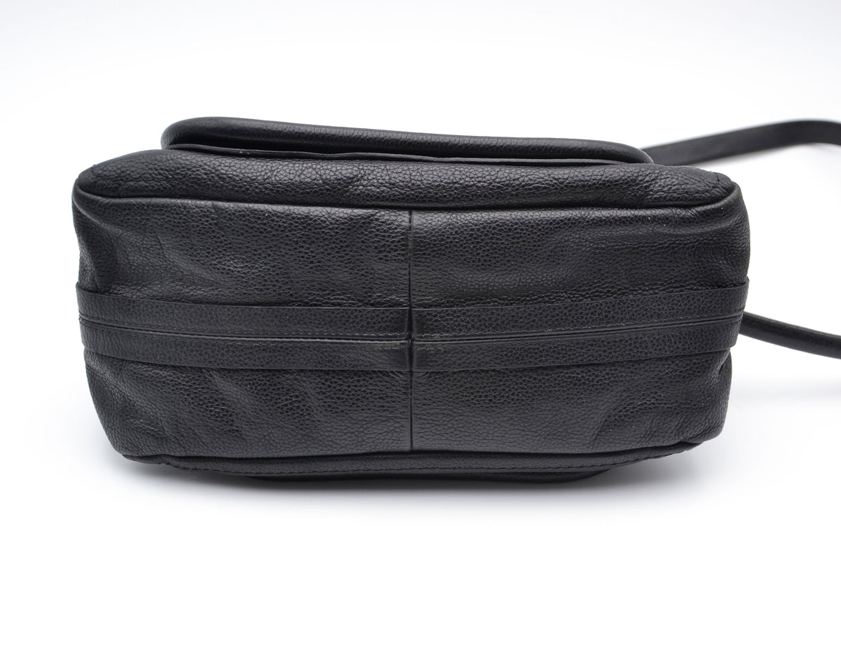 Sac Chloé Paraty Petit Modèle Cuir Grainé Noir