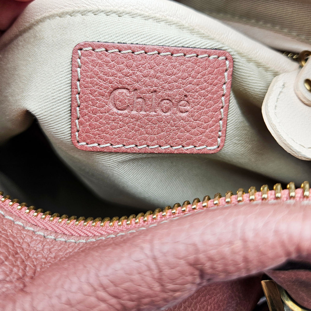Chloé Paraty Medium Cuir Grainé