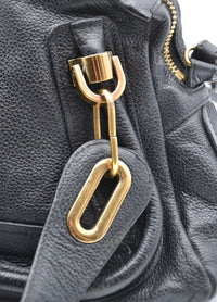 Sac Chloé Paraty Petit Modèle Cuir Grainé Noir